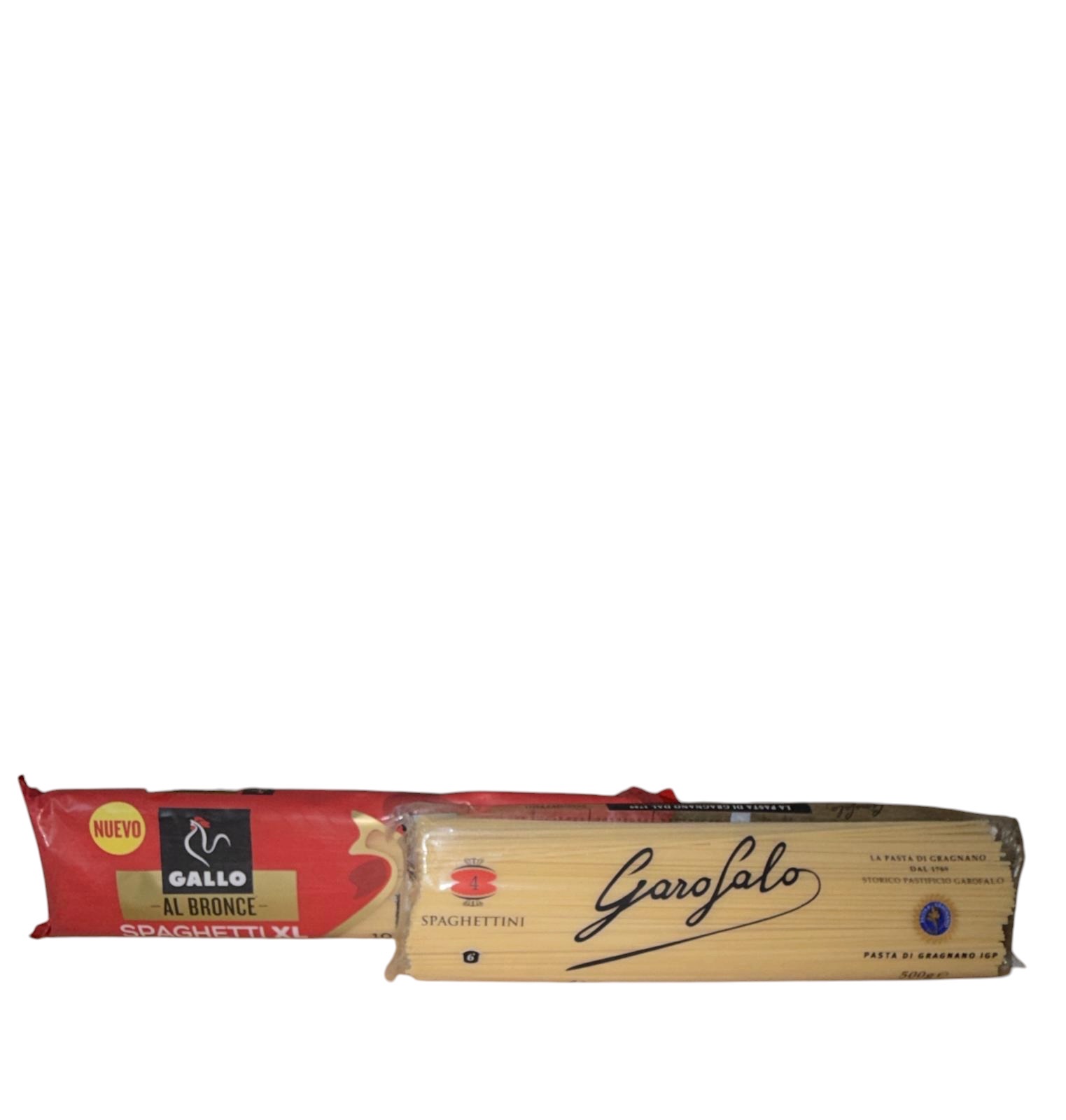 Spaghetti XL Gallo al Bronce & Spaghettini Garofalo (Gragnano IGP)