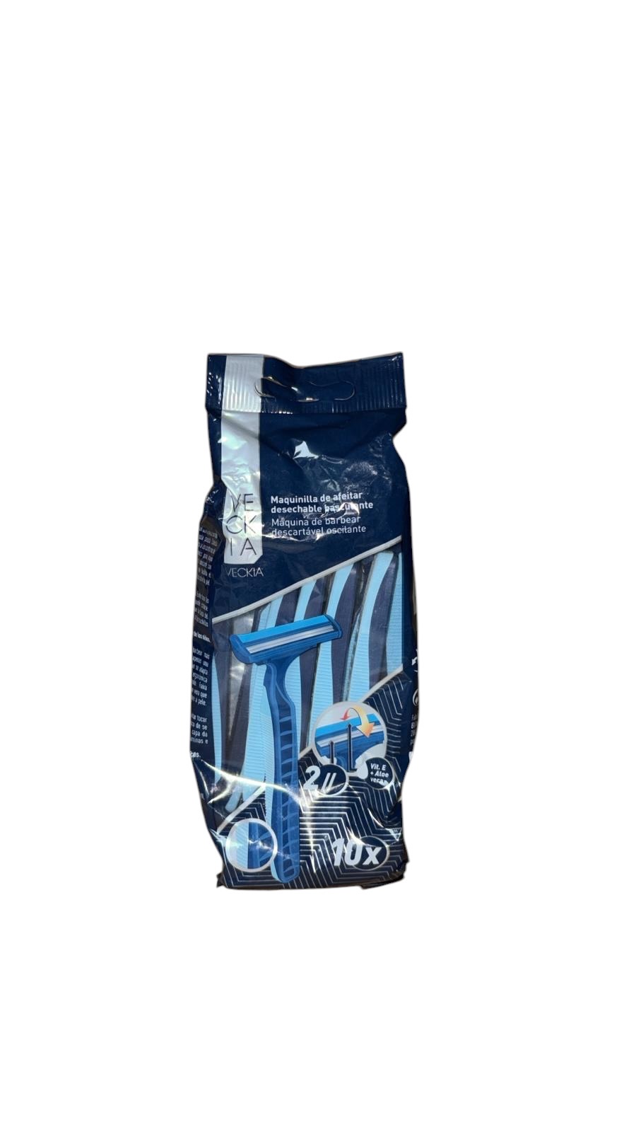 Maquinillas desechables Veckia 10u